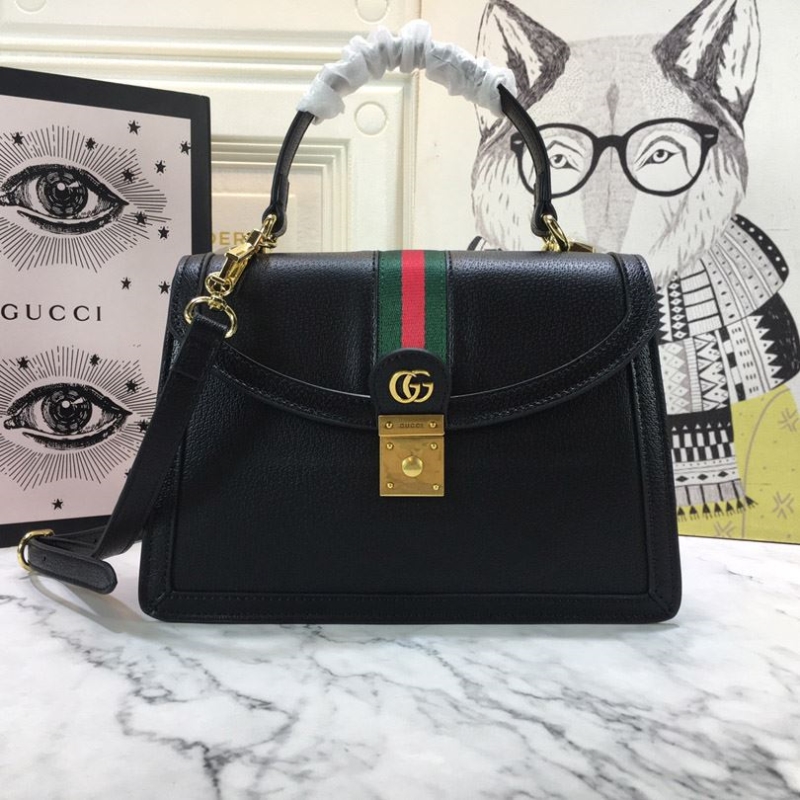 G*u*i top handle bags